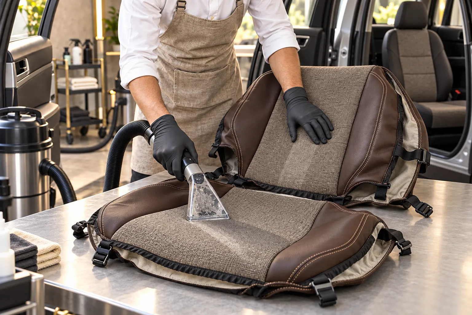 Car Seat Cover Cleaning
